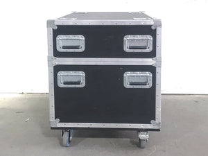 Armando Cases (2) [16x27x16] Custom Speaker Wheeled Road Case
