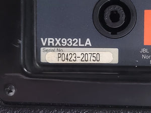 (2) JBL VRX932LA 12" Two-Way Line-Array System in LM Engineering Wheeled Road Case