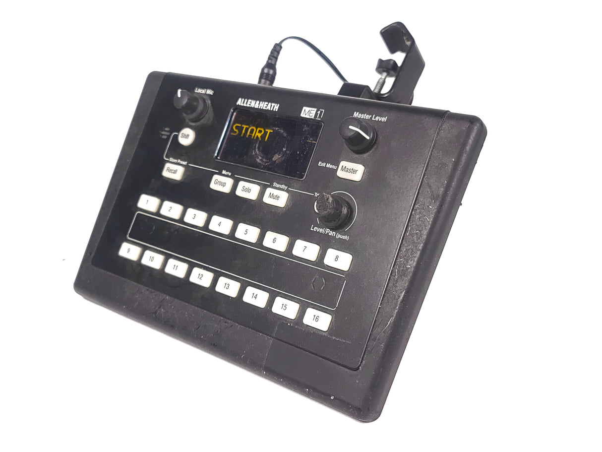 Allen & Heath ME1 Mixer w/ Mounting Bracket, Stand, & PSU Cable
