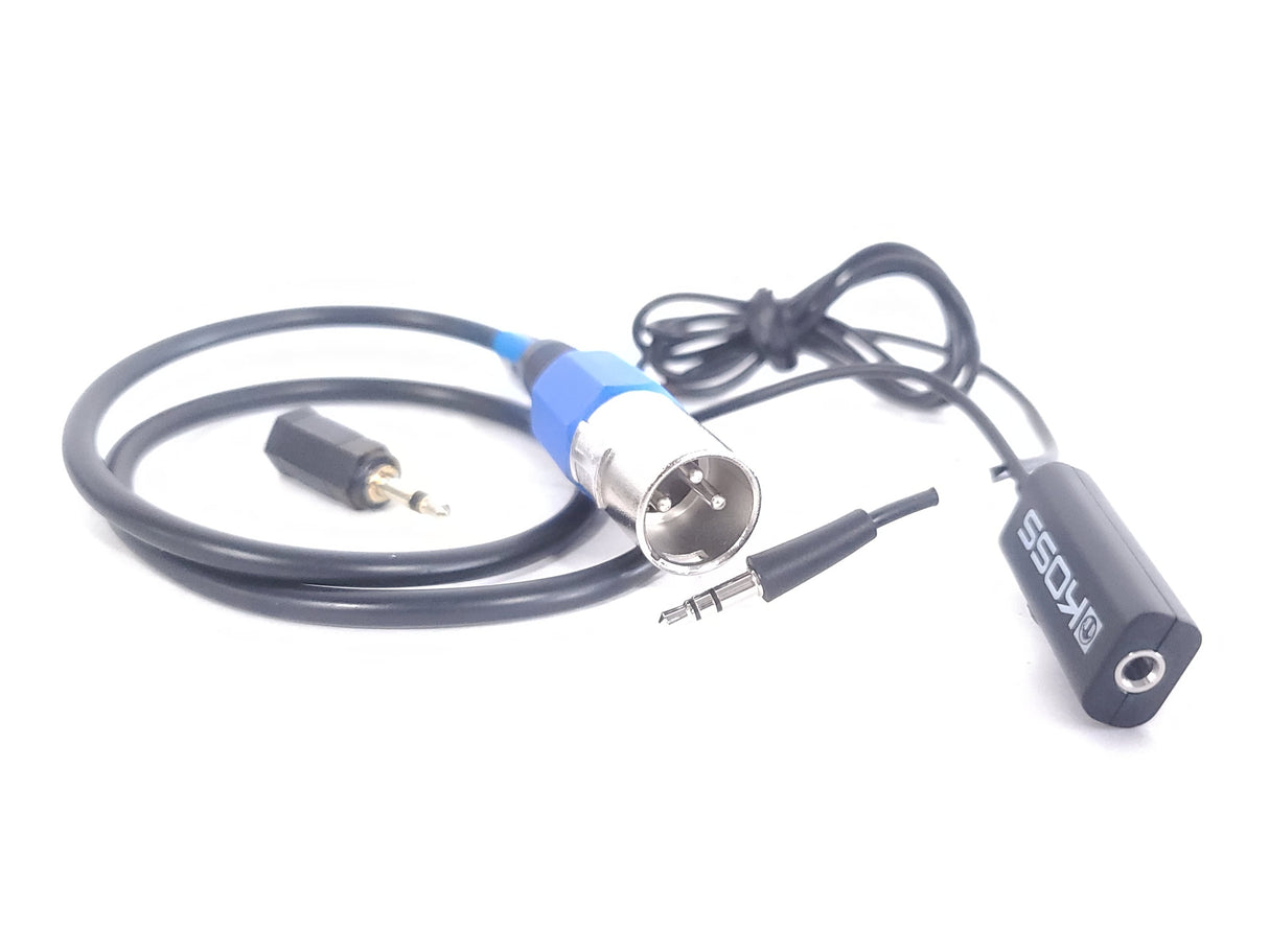 (2) Sennheiser EK 100 G3 Portable Diversity Receiver (A: 518-558 MHz) w/ Lavlier Microphones  & XLR to TRS Male to pin 3.5 mm in Small Carry Case