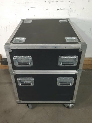 Armando Cases (2) [16x27x16] Custom Speaker Wheeled Road Case
