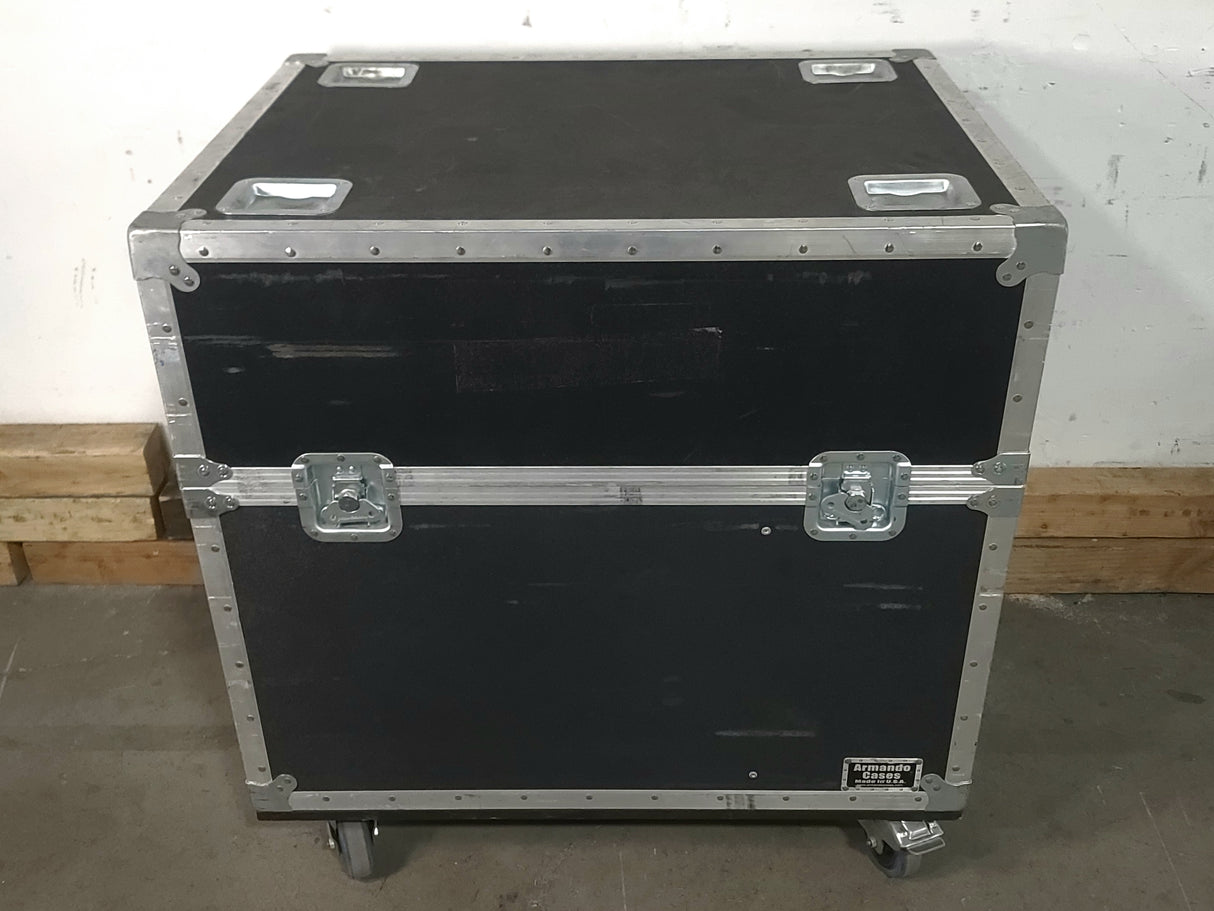 Armando Cases (2) [16x27x16] Custom Speaker Wheeled Road Case