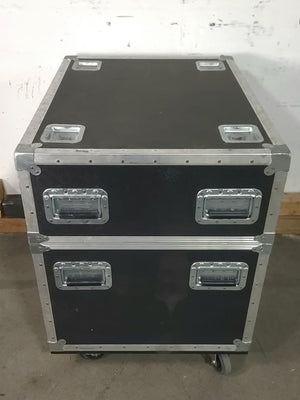 Armando Cases (2) [16x27x16] Custom Speaker Wheeled Road Case