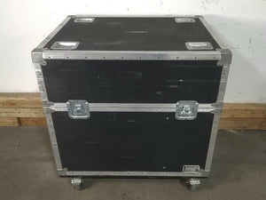 Armando Cases (2) [16x27x16] Custom Speaker Wheeled Road Case