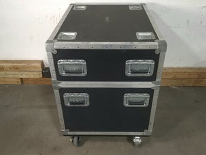 Armando Cases (2) [16x27x16] Custom Speaker Wheeled Road Case