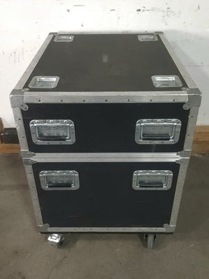 Armando Cases (2) [16x27x16] Custom Speaker Wheeled Road Case