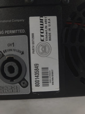 Crown XTi 2000 Amplifier
