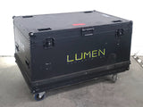 (60) Lumen Concept (500x1000) & (60) (500x500) LED Wall Panels w/ Accessories in (19) Wheeled Road Cases