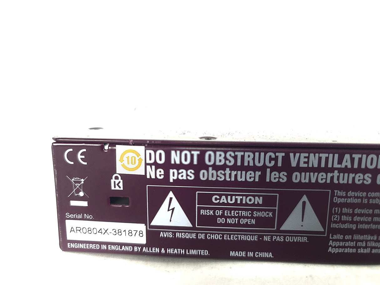 Allen & Heath AR84 AudioRack