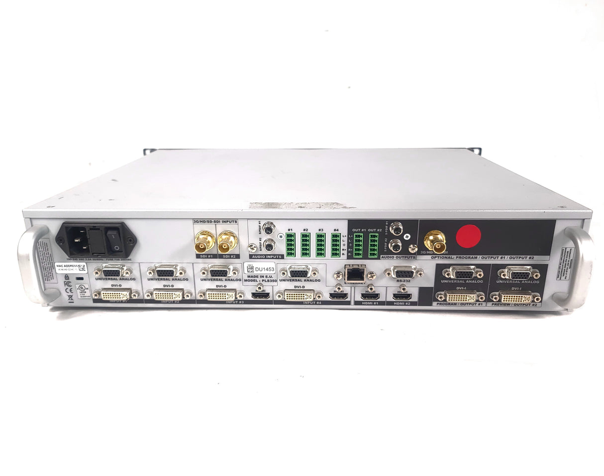 Analog Way PLS350-3G 8x1 3G/HD/SD-SDI Seamless Switcher/Mixer