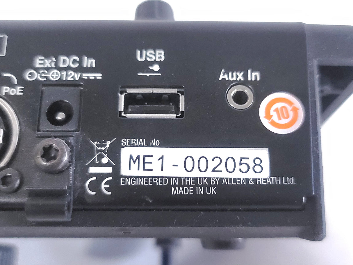 Allen & Heath ME1 Mixer w/ Mounting Bracket & Stand