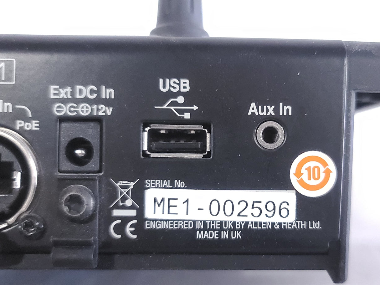 Allen & Heath ME1 Mixer w/ Mounting Bracket & Stand