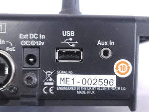 Allen & Heath ME1 Mixer w/ Mounting Bracket & Stand