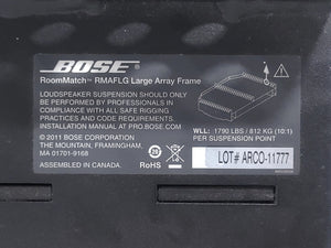 Bose Professional RoomMatch RMAFLG Large Array Frame
