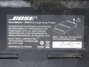 Bose Professional RoomMatch RMAFLG Large Array Frame