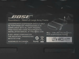Bose Professional RoomMatch RMAFLG Large Array Frame