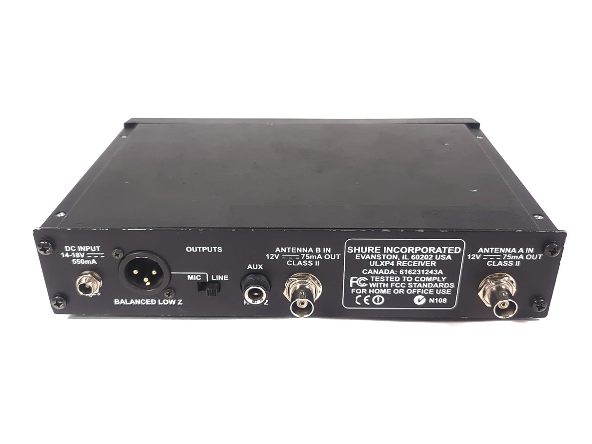Shure ULXP4 Wireless Receiver Kit (J1: 554-590MHz) in Hard Carry Case
