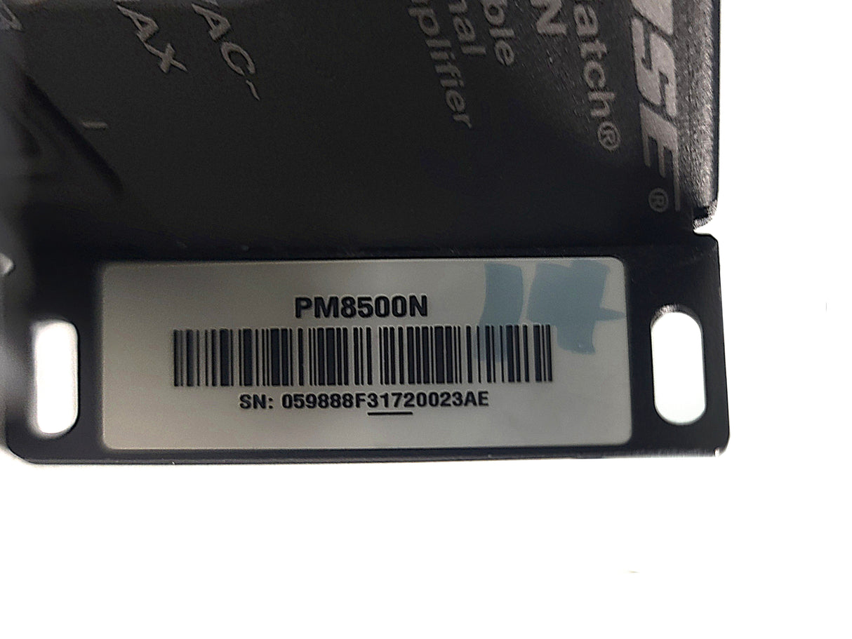 Bose PowerMatch PM8500N Configurable Professional Power Amplifier (FAULT ISSUE/LOCKED)