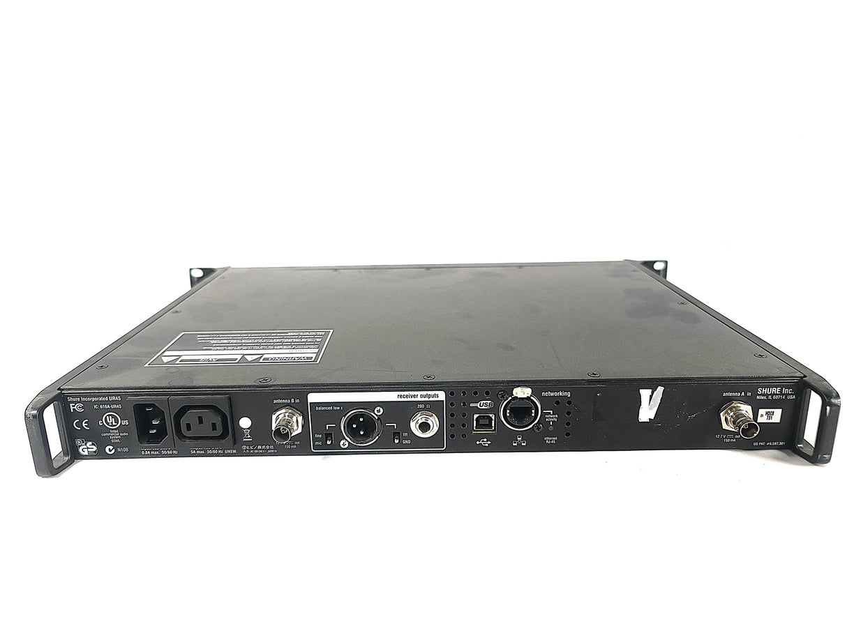 Shure UR4S Wireless Receiver (H4: 518-578 MHz)