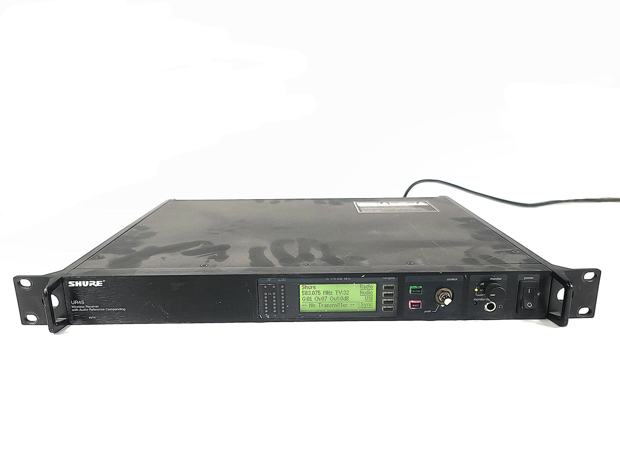Shure UR4S Wireless Receiver (J5: 578-638 MHz)