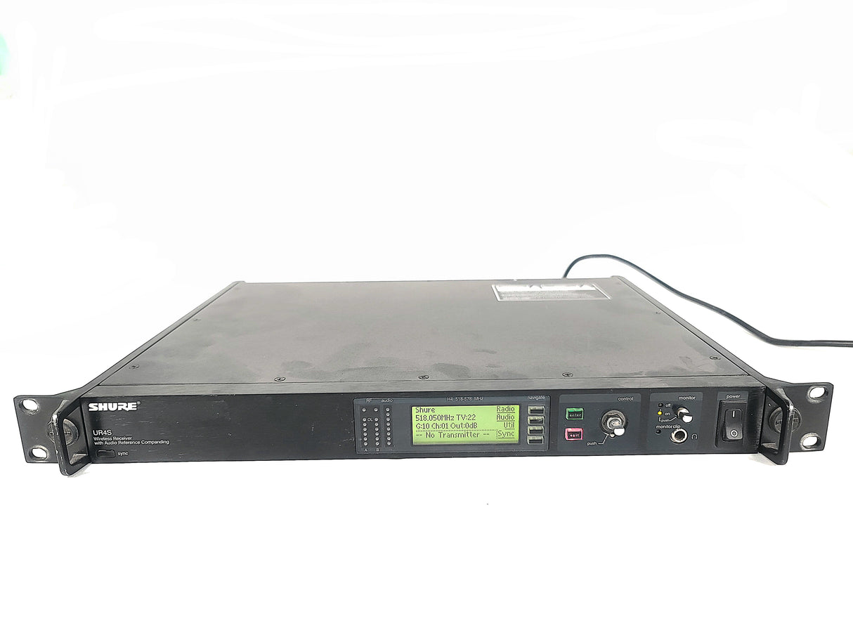 Shure UR4S Wireless Receiver (H4: 518-578 MHz)