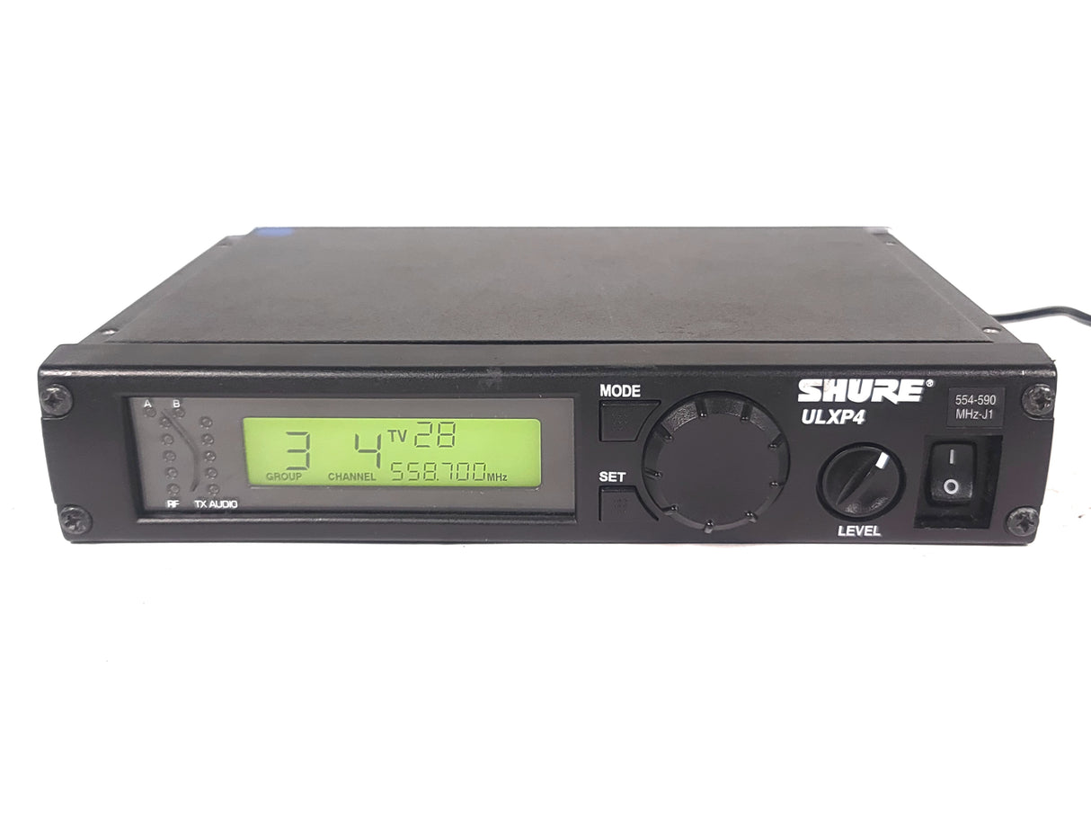 Shure ULXP4 Wireless Receiver Kit (J1: 554-590MHz) in Hard Carry Case