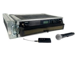 Shure UR4S Wireless Receiver Kit (J5: 578-638 MHz) w/ UR1 Body Pack, Shure Beta 58A Wireless Microphone & (2) Antennas  in Hard Carry Case