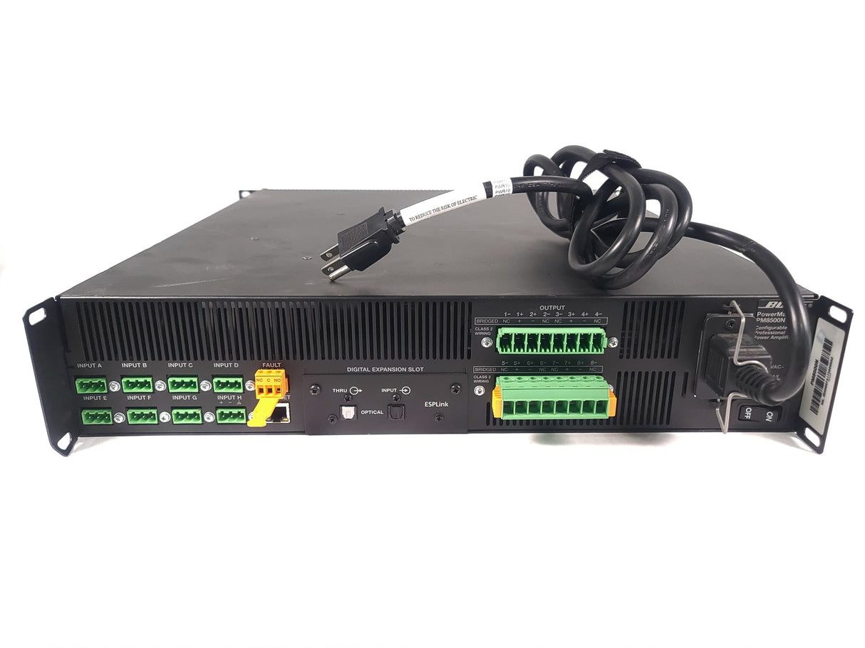 Bose Professional PowerMatch PM8500N Configurable Power Amplifier