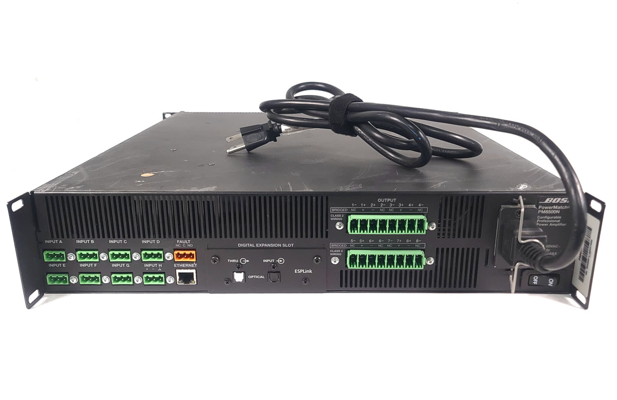 Bose Professional PowerMatch PM8500N Configurable Power Amplifier