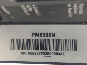 Bose Professional PowerMatch PM8500N Configurable Power Amplifier