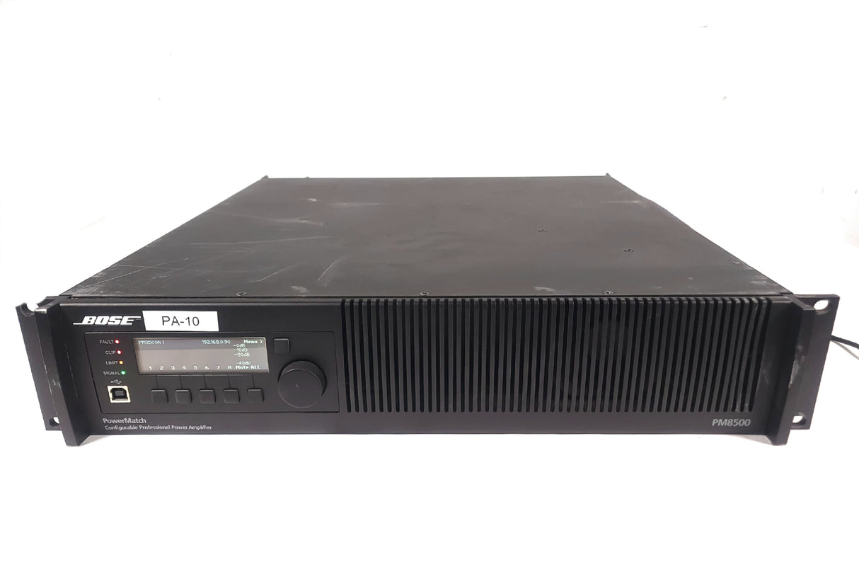 Bose Professional PowerMatch PM8500N Configurable Power Amplifier