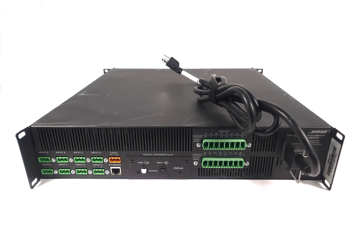 Bose Professional PowerMatch PM8500N Configurable Power Amplifier