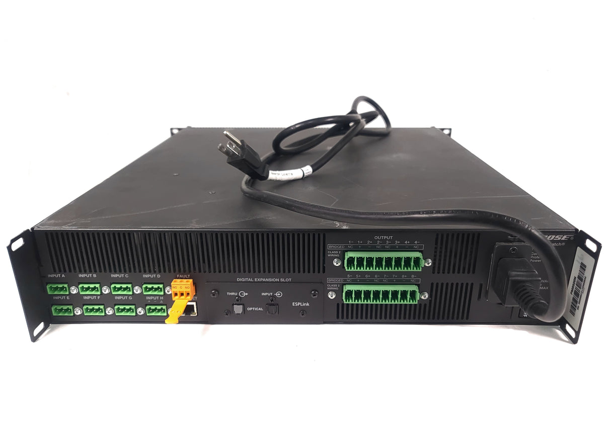 Bose Professional PowerMatch PM8500N Configurable Power Amplifier