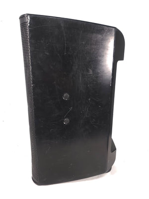 (2) QSC K12 Powered Speakers in Wheeled Road Case