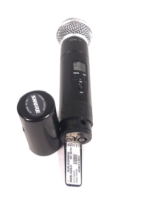 Shure ULXS4 Wireless Receiver Kit (J1: 554-590MHz) w/ Shure ULX2 Handheld Transmitter w/ SM58 Mic Capsule, ULX1 Belt Pack, (2) Antennas in Hard Carry Case