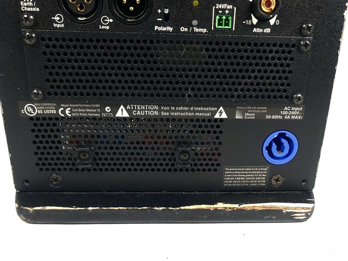 Meyer Sound UPA-2P Powered Loud Speaker in Wheeled Road Case (Fits Two)