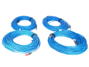 Kramer HDMI Hybrid Fiber Kit w/ Accessories in Nelson Case Corp in Pull Behind Case