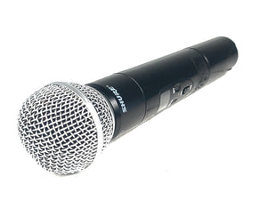 Shure ULXS4 Wireless Receiver Kit (J1: 554-590MHz) w/ Shure ULX2 Handheld Transmitter w/ SM58 Mic Capsule, ULX1 Belt Pack, (2) Antennas in Hard Carry Case