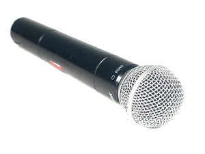 Shure ULXS4 Wireless Receiver Kit (J1: 554-590MHz) w/ Shure ULX2 Handheld Transmitter w/ SM58 Mic Capsule, ULX1 Belt Pack, (2) Antennas in Hard Carry Case