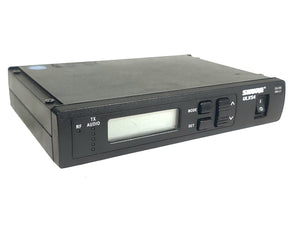 Shure ULXS4 Wireless Receiver Kit (J1: 554-590MHz) w/ Shure ULX2 Handheld Transmitter w/ SM58 Mic Capsule, ULX1 Belt Pack, (2) Antennas in Hard Carry Case