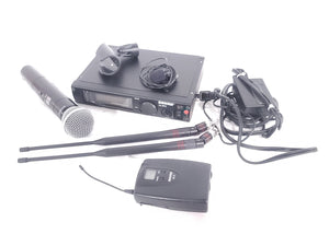 Shure ULXP4 Wireless Receiver Kit (J1: 554-590MHz) w/ ULX2 Handheld Transmitter w/ SM58 Mic Capsule, ULX1 Belt Pack, (2) Antennas, & PSU in Hard Carry Case