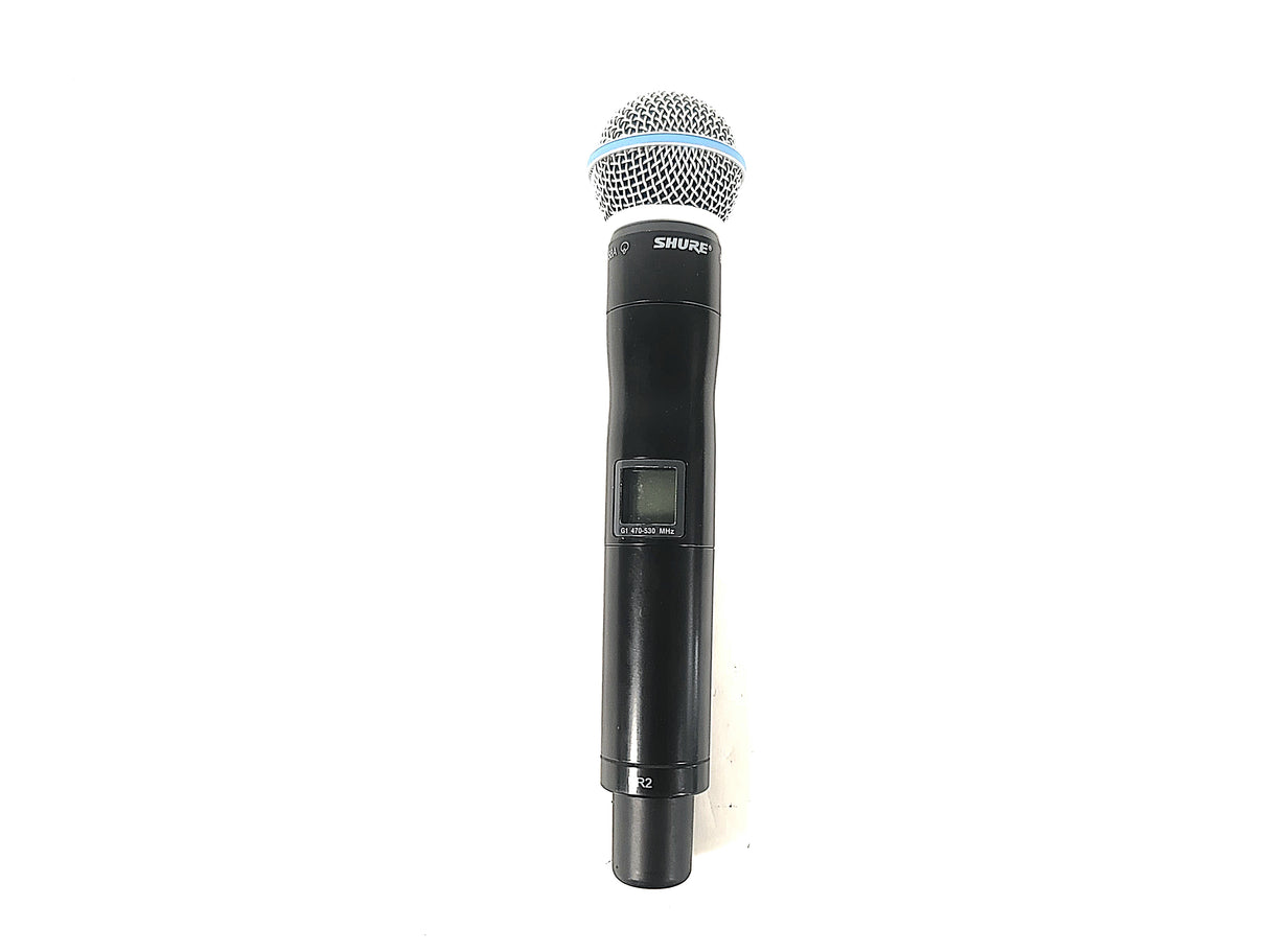Shure UR2 Wireless Microphone (G1: 470-530 MHz) w/ Shure Beta 58A Capsule