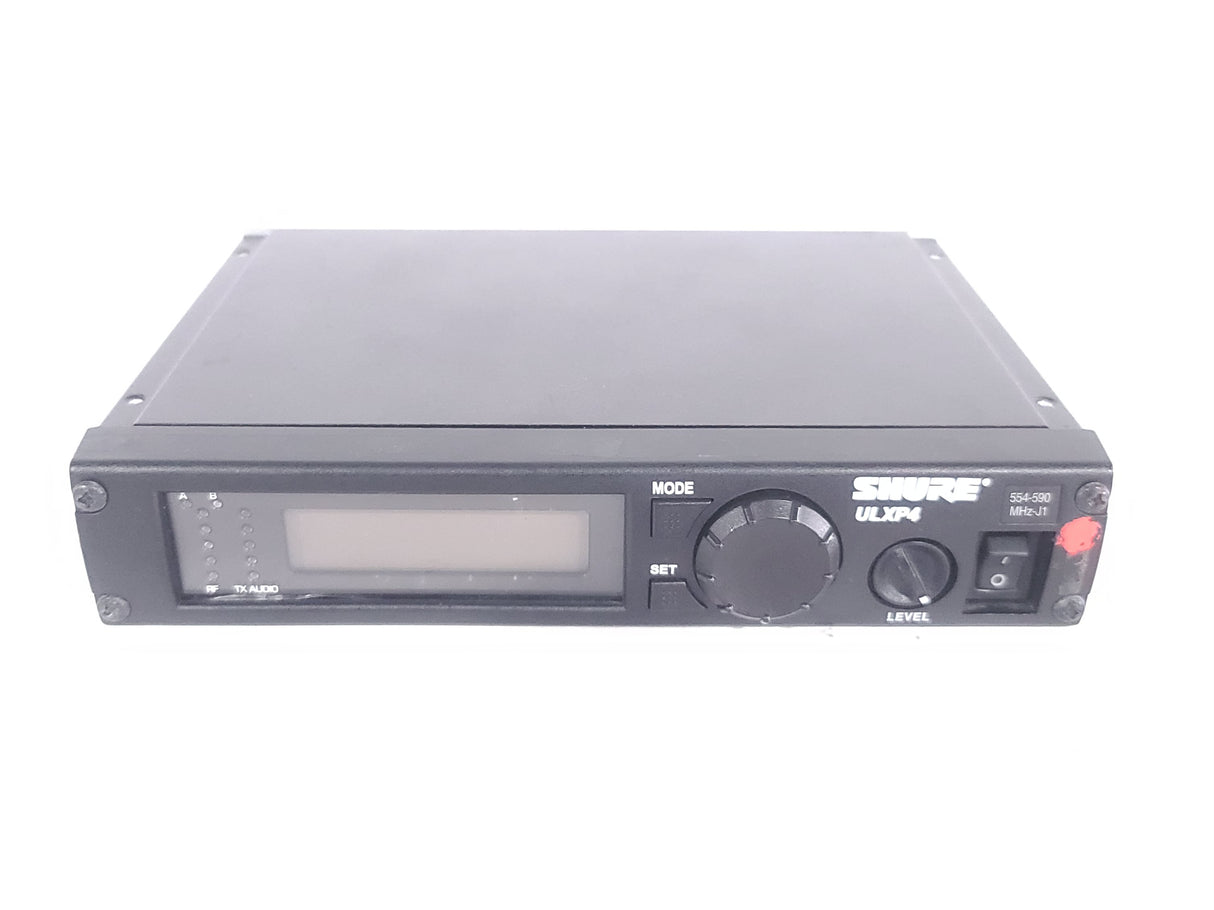 Shure ULXP4 Wireless Receiver Kit (J1: 554-590MHz) w/ ULX2 Handheld Transmitter w/ SM58 Mic Capsule, ULX1 Belt Pack, (2) Antennas, & PSU in Hard Carry Case