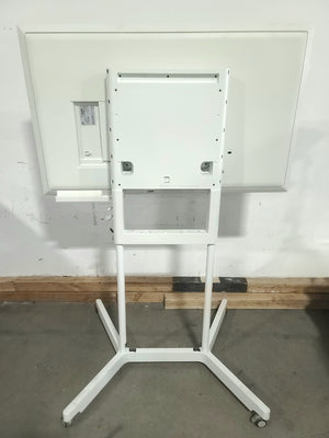 Samsung WM55H Flip 55' Interactive Digital Flipchart  w/ Rolling Stand, Wireless Display Adapter, PSU, Touch Pad,  in wheeled Road Case