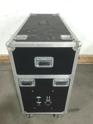 53x23x33 Pak-Rite Custom Monitor Case Holds (2) Monitors