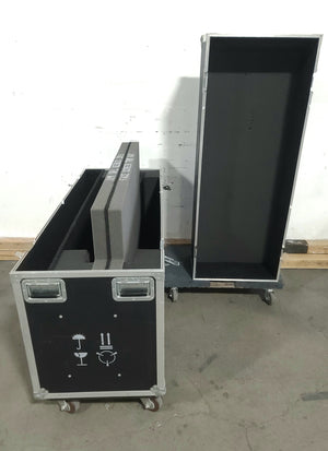 53x23x33 Pak-Rite Custom Monitor Case Holds (2) Monitors