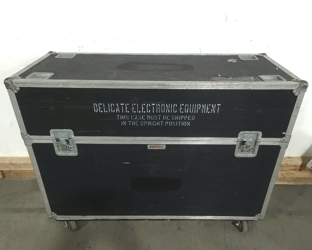 53x23x33 Pak-Rite Custom Monitor Case Holds (2) Monitors