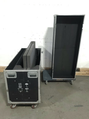 53x23x33 Pak-Rite Custom Monitor Case Holds (2) Monitors