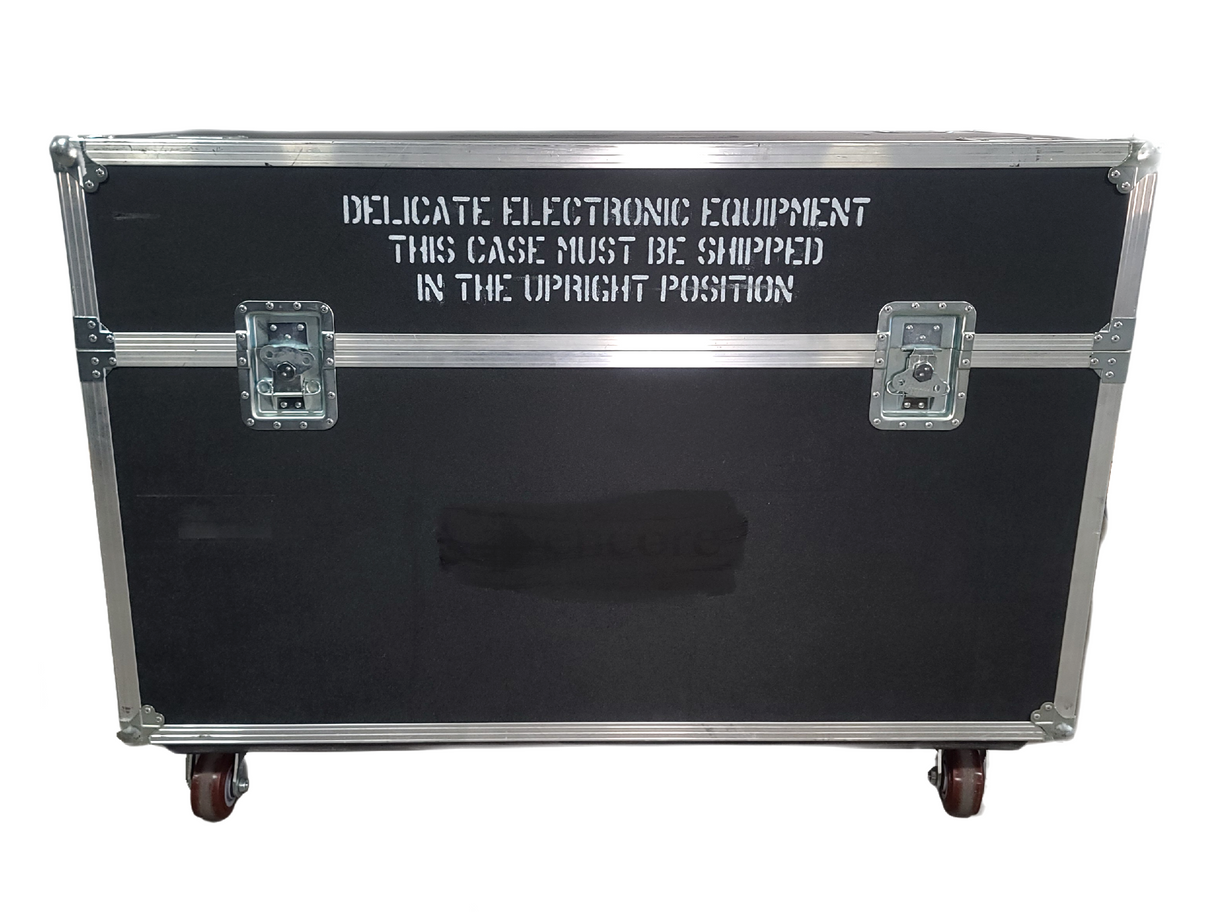 53x23x33 Pak-Rite Custom Monitor Case Holds (2) Monitors