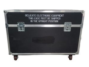 53x23x33 Pak-Rite Custom Monitor Case Holds (2) Monitors